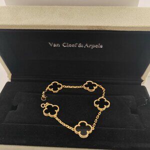 💎Van Cleef & Arpels💎 Vintage Alhambra bracelet black